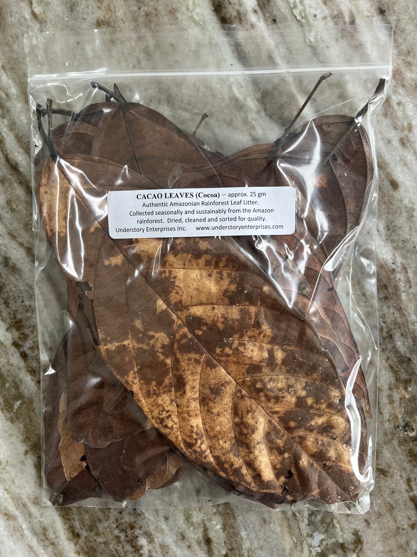 Cacao Leaves 25 grams